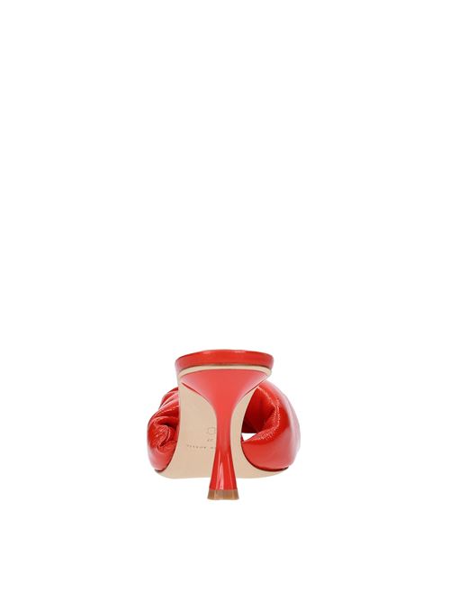 Mules in pelle STUDIO AMELIA | F406 NLK NAPLAKROSSO